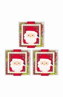 sugarfina Santa Claus Holiday Trees Set of 3 Candy Cubes