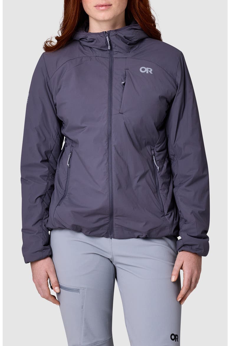 Vesper Insulated Hooded Jacket, Main, color, SMOKY QUARTZ