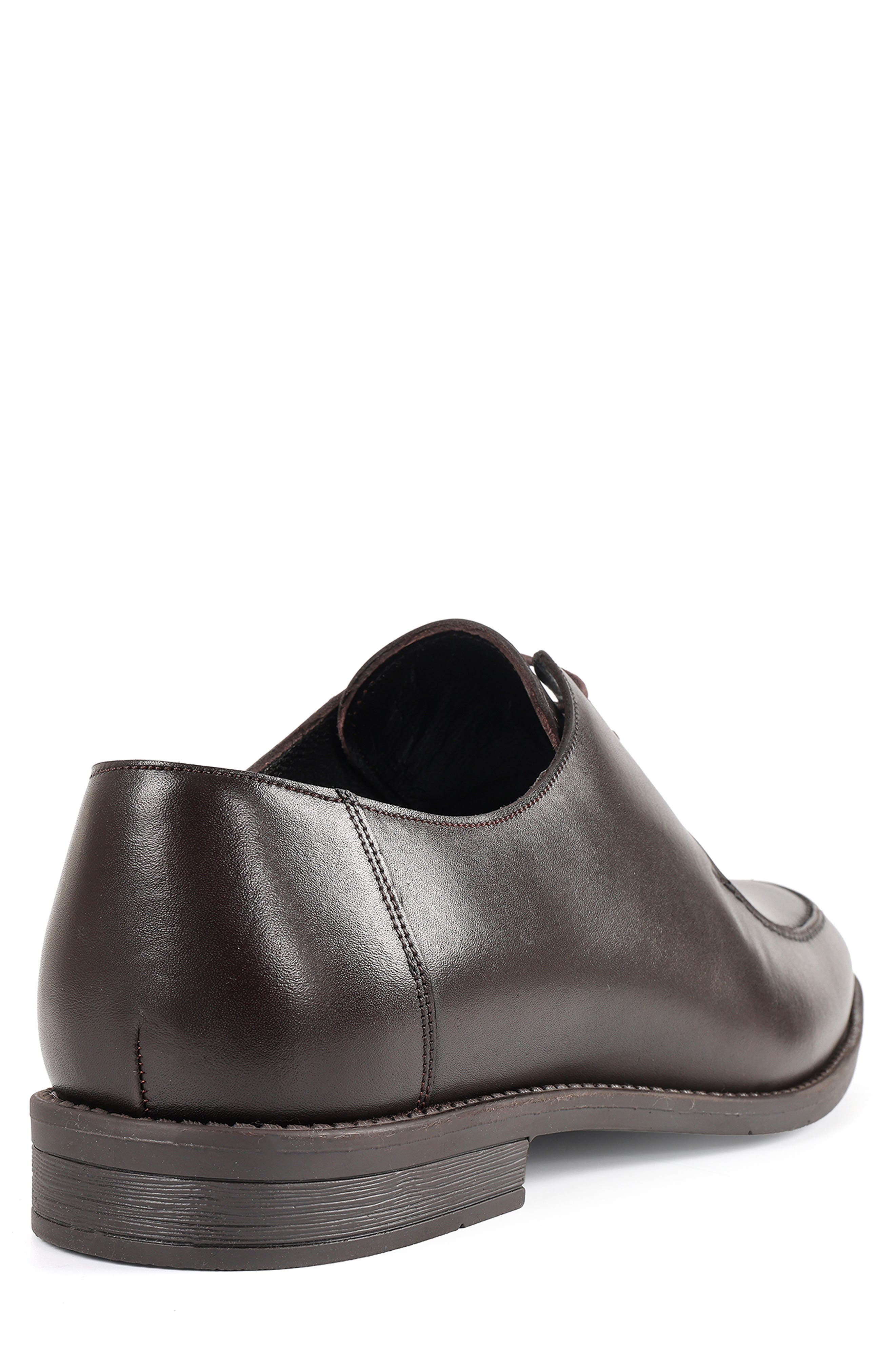 Montana Cap Toe Derby, Alternate, color, DARK BROWN