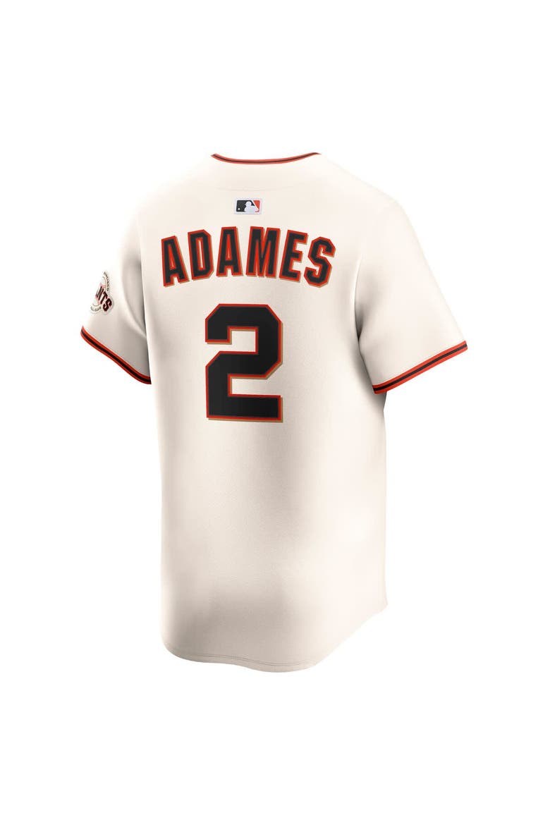 Men's Nike Willy Adames Cream San Francisco Giants Home Limited Player Jersey, Alternate, color, Cream
