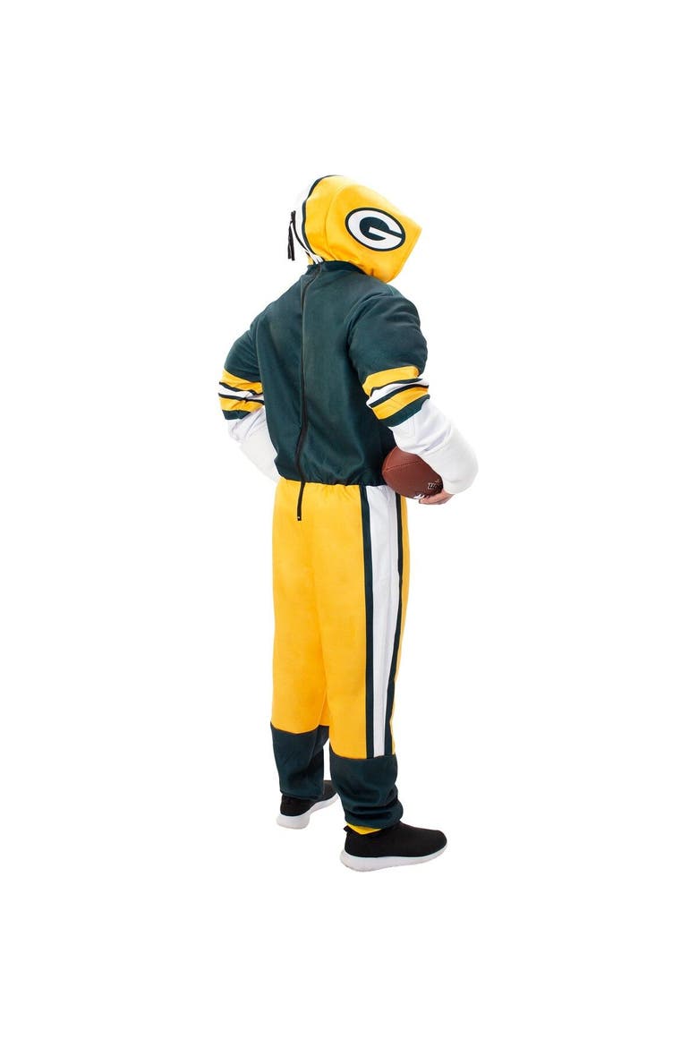 Men's Green Green Bay Packers Game Day Costume, Alternate, color, Green