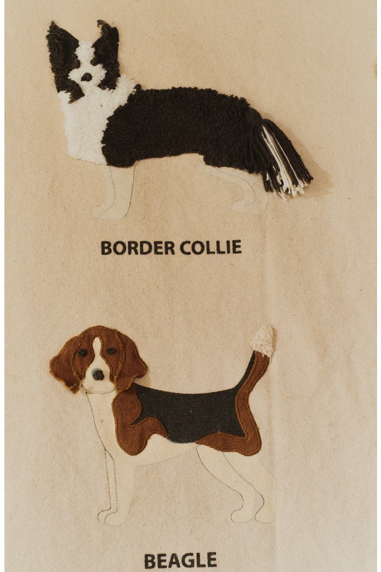 Dogs Wall Hanger, Alternate, color, TOFFEE NATURAL