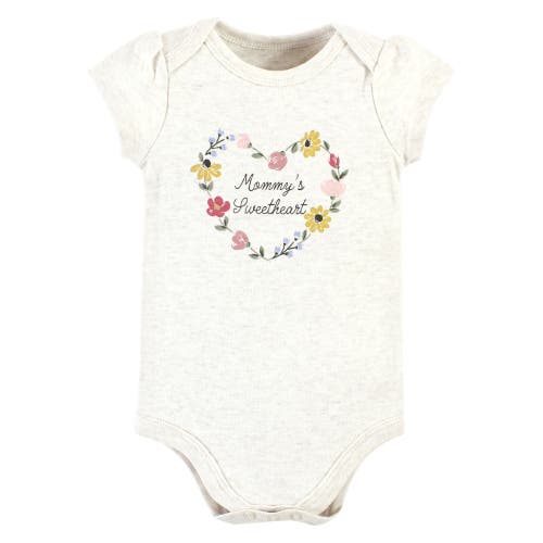 Hudson Baby Cotton Bodysuits 5-pack
