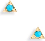 Anzie Cleo Triangle Stud Earrings