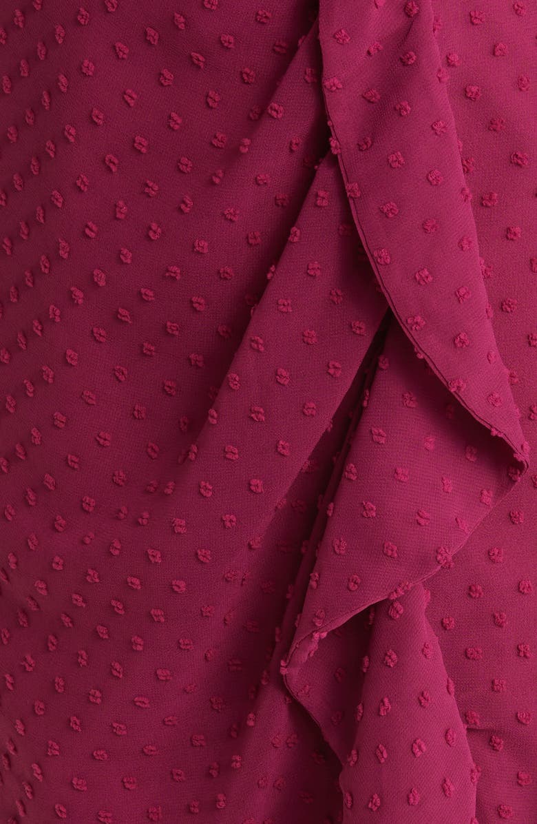 Lulus For Us to Dance Swiss Dot Gown, Alternate, color, 