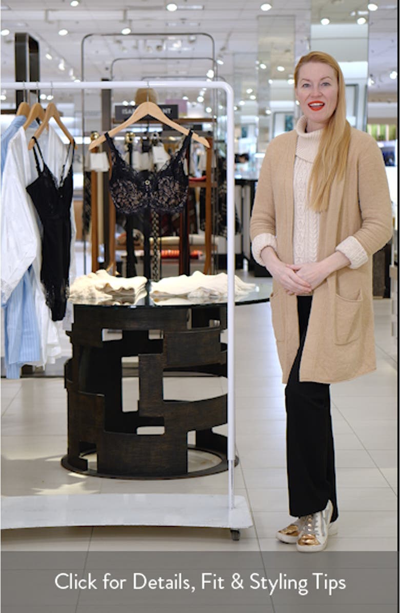 Allure Underwire Stretch Lace Full Coverage Bra, sales video thumbnail