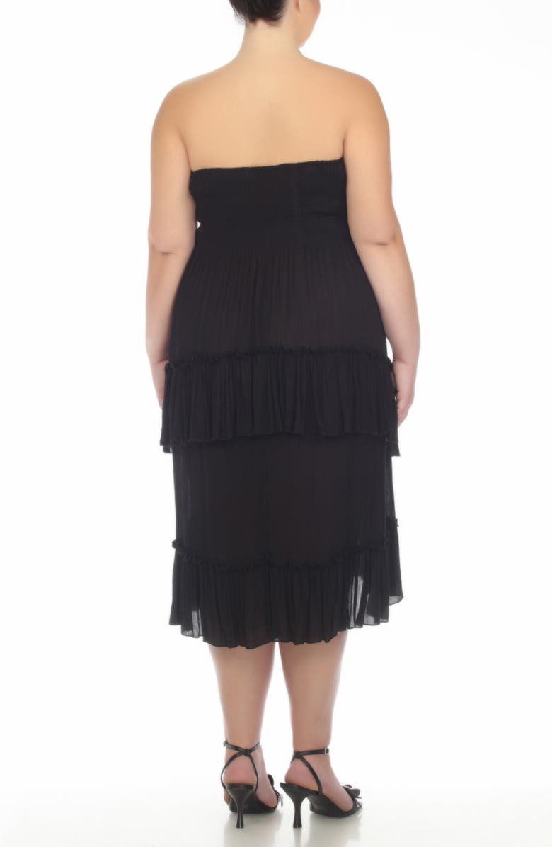 BOHO ME Smocked Bandeau Convertible Dress & Skirt, Alternate, color, 