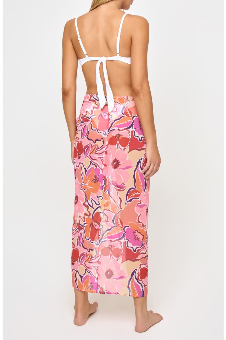Portela Cover-Up Sarong, Alternate, color, LOST IN THE BLOOMS