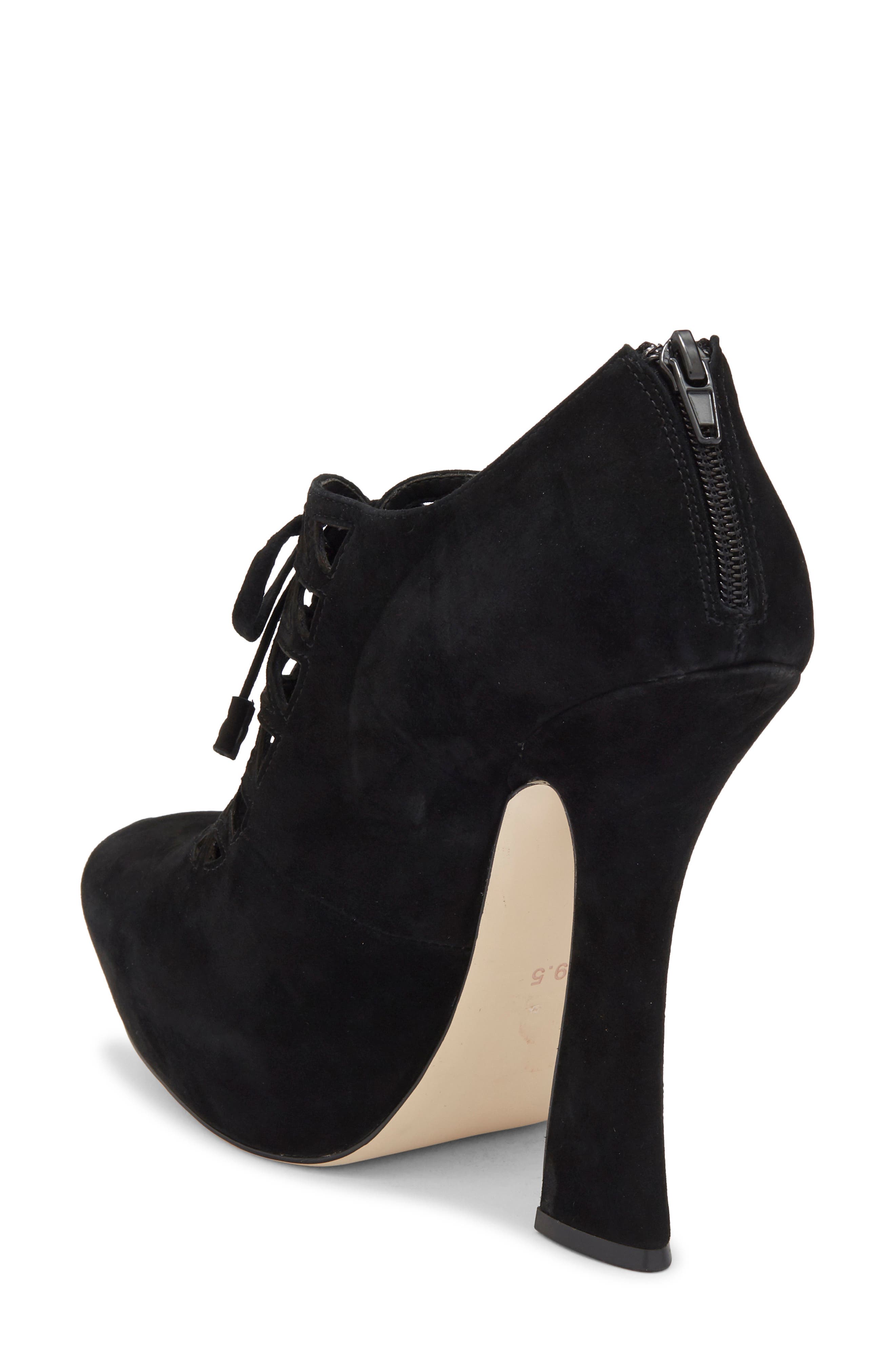 Jeffrey Campbell Chesire Pump, Alternate, color, Black Suede