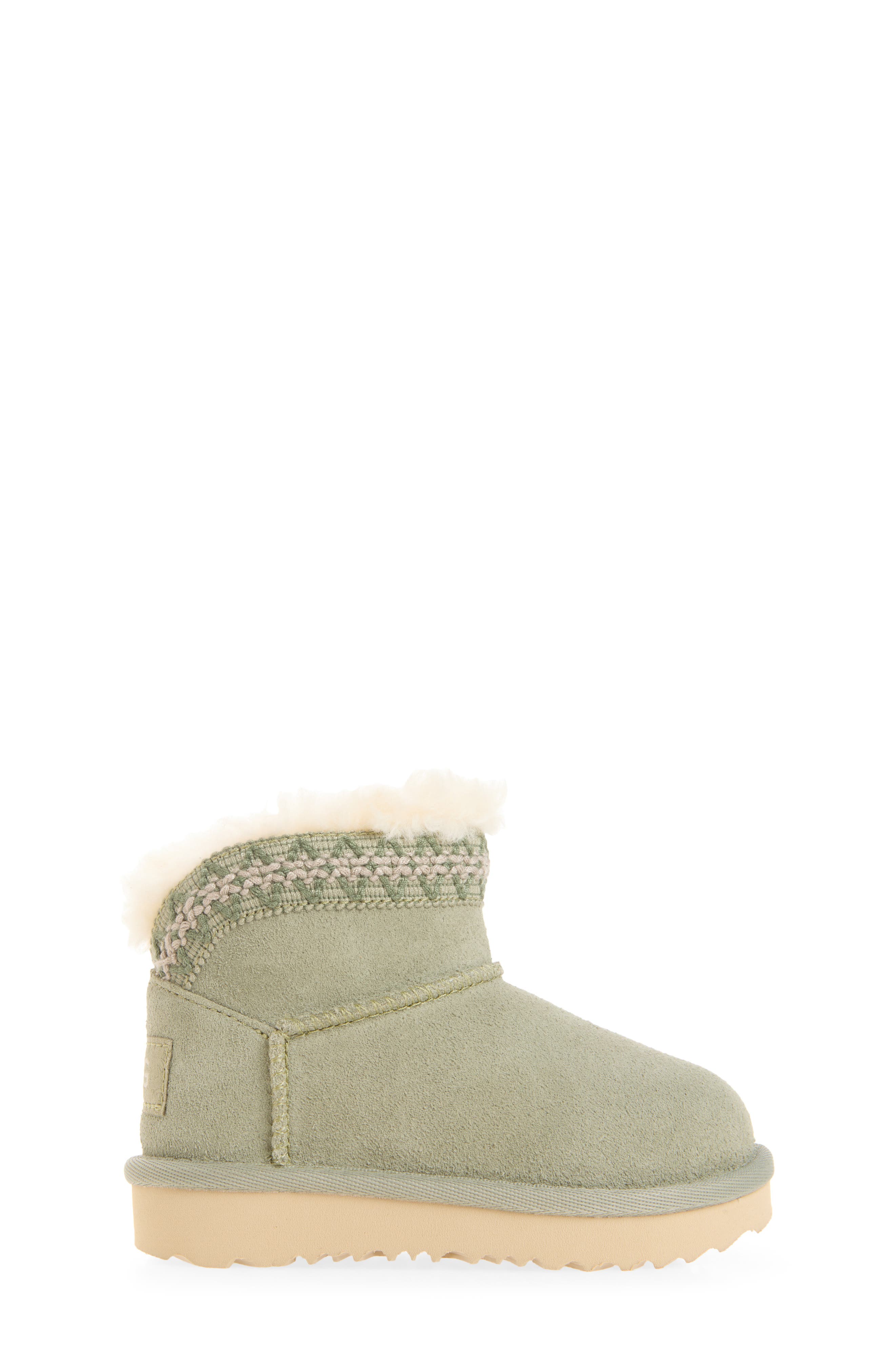 Kids' Classic Ultra Mini Taslyn Boot, Alternate, color, SHADED CLOVER