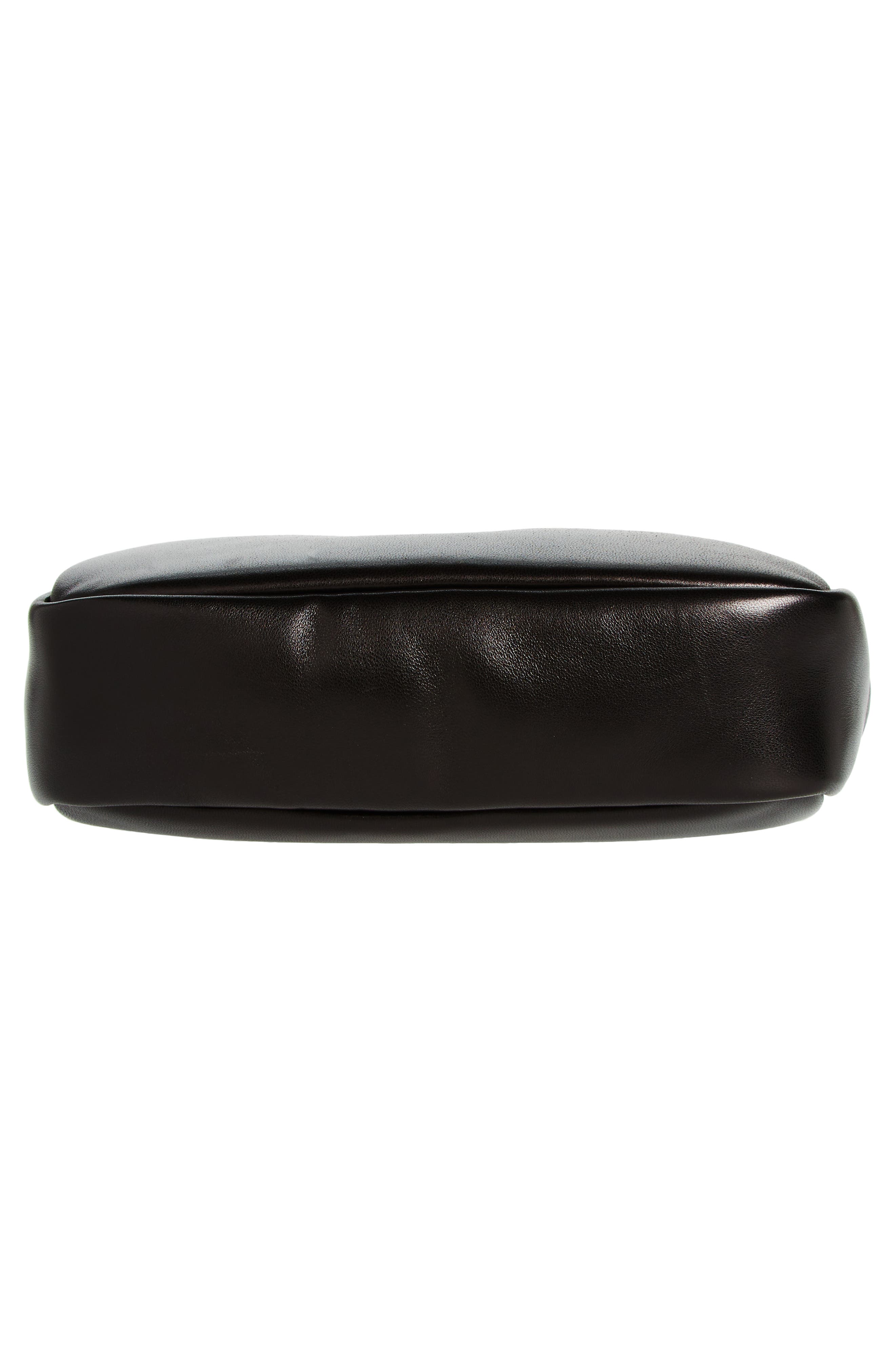 Saint Laurent Cassandre Lambskin Leather Pouch, Alternate, color, 