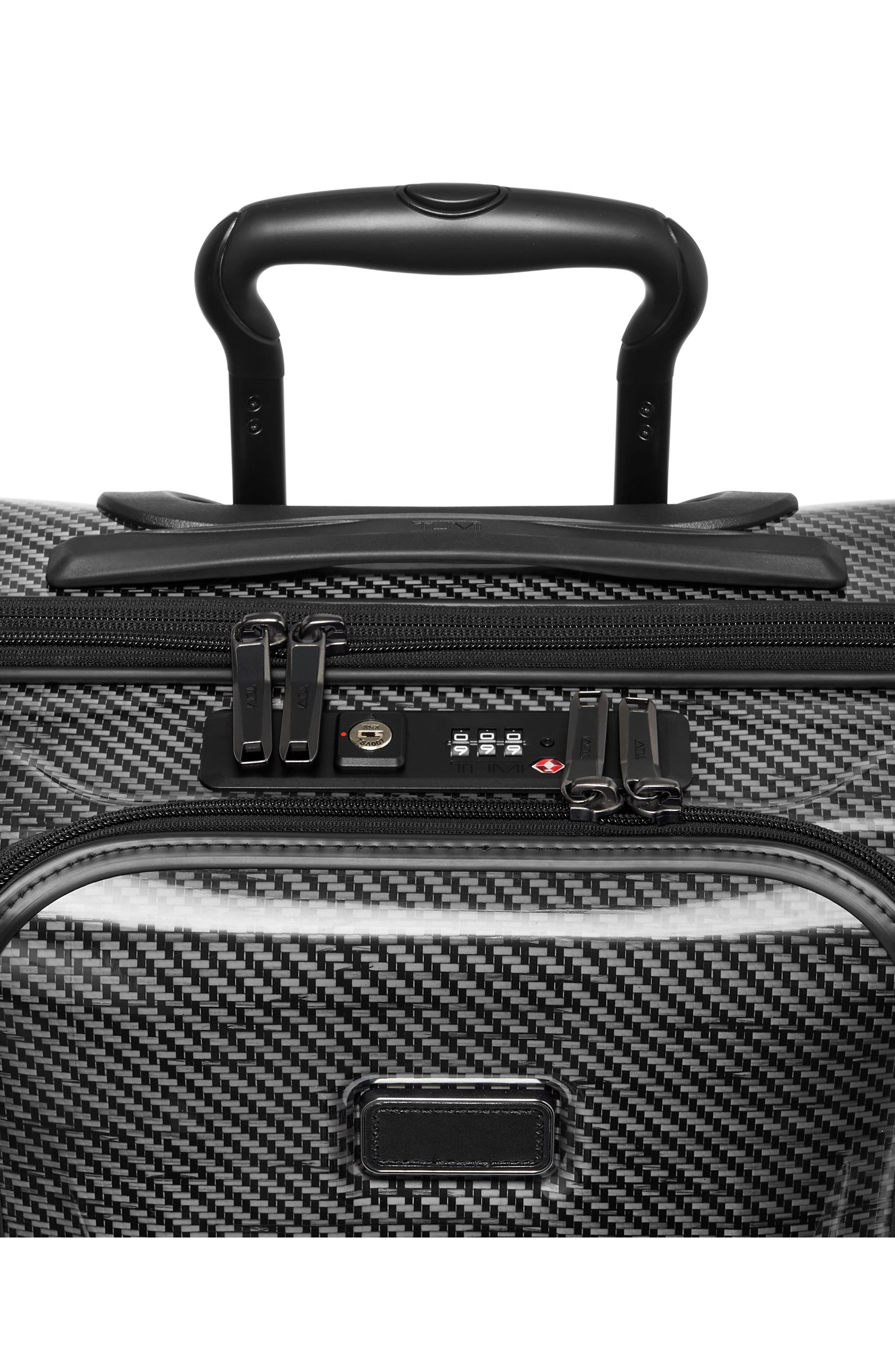 TUMI Tegra-Lite<sup>®</sup> Continental Expandable Spinner Carry-On Bag, Alternate, color, Black/ Graphite