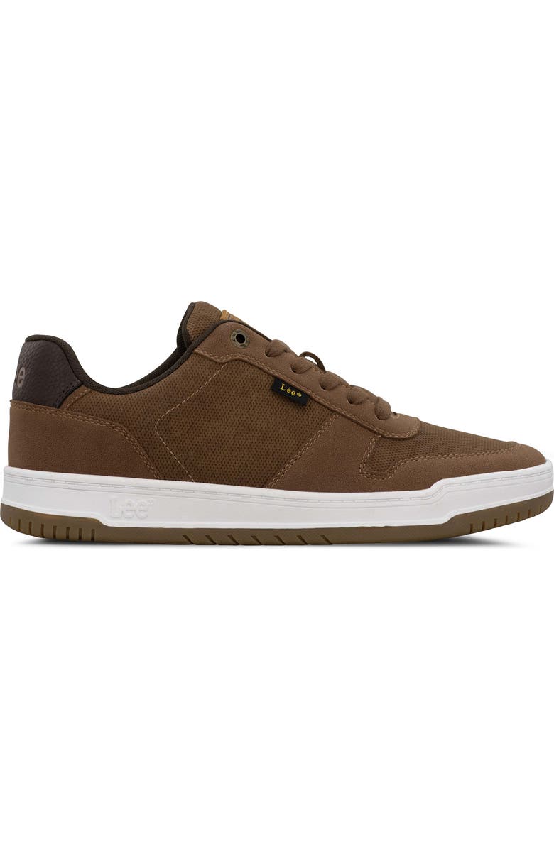 Lee Specter Too Sneaker, Alternate, color, British Tan/ Chocolate