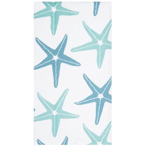 Starfish at Sea Flour Sack Kitchen Dishtowel