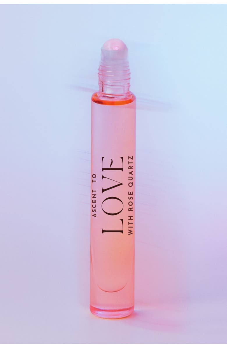 ASCENTION Parfums Ascent to Love Imbued in Rose Quartz | Eau de Parfum Elixir, Alternate, color, NO COLOR