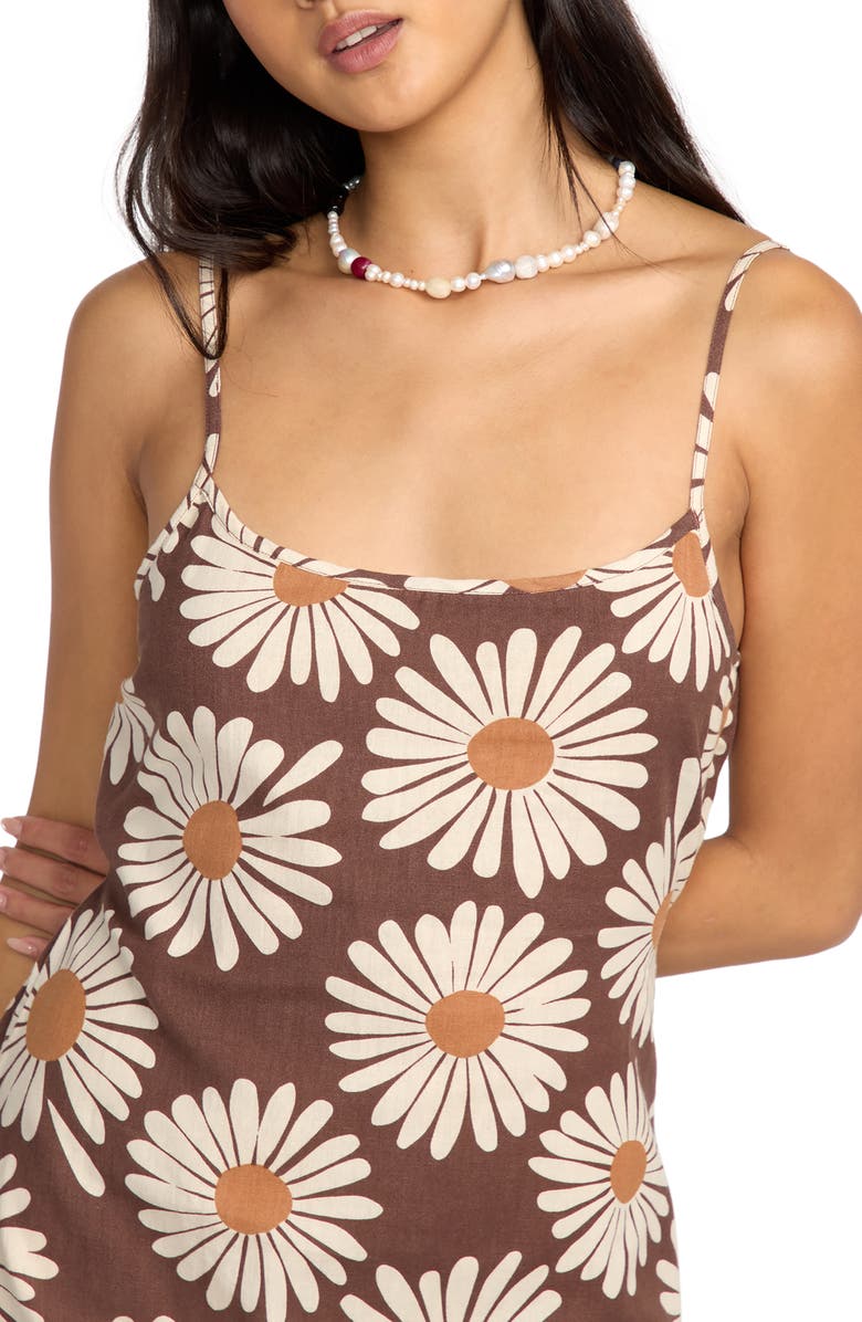 Billabong Beach Haze Body-Con Minidress, Alternate, color, Espresso