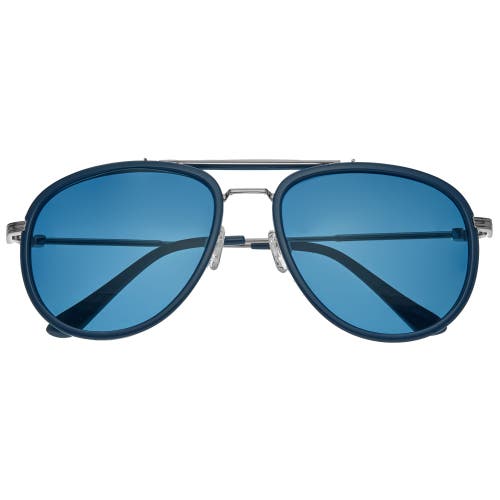 Simplify Maestro Polarized Sunglasses In Silver/blue