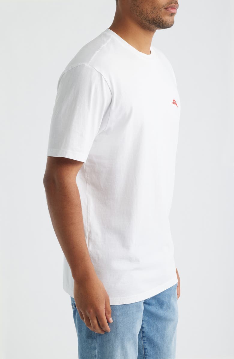 Tommy Bahama Claw & Order Graphic T-Shirt, Alternate, color, White