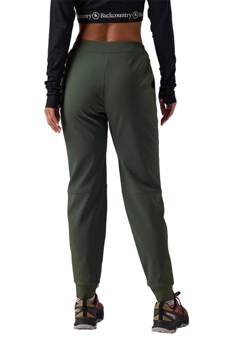 Bga Destination Softshell Fleece Pant - Women's, Alternate, color, Climbing Ivy