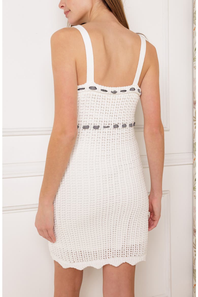 Knit Mini Sundress, Alternate, color, IVORY