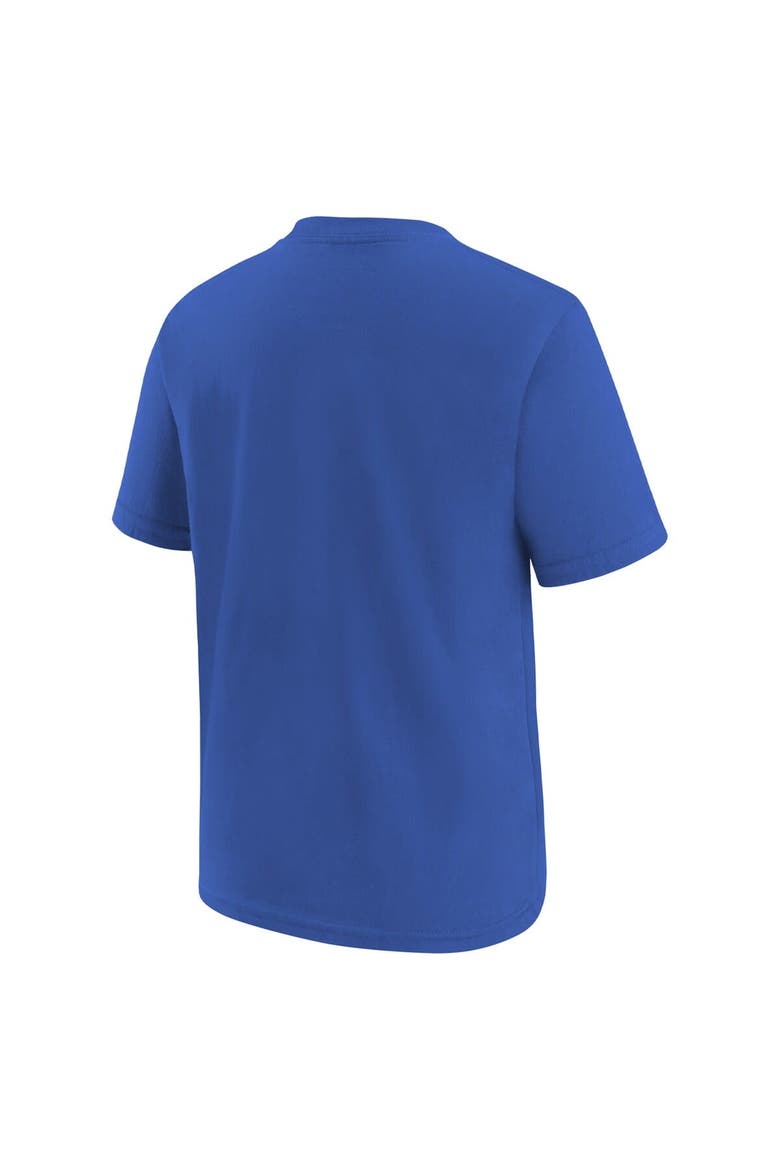 Preschool Nike Royal Los Angeles Rams Team Wordmark T-Shirt, Alternate, color, Royal