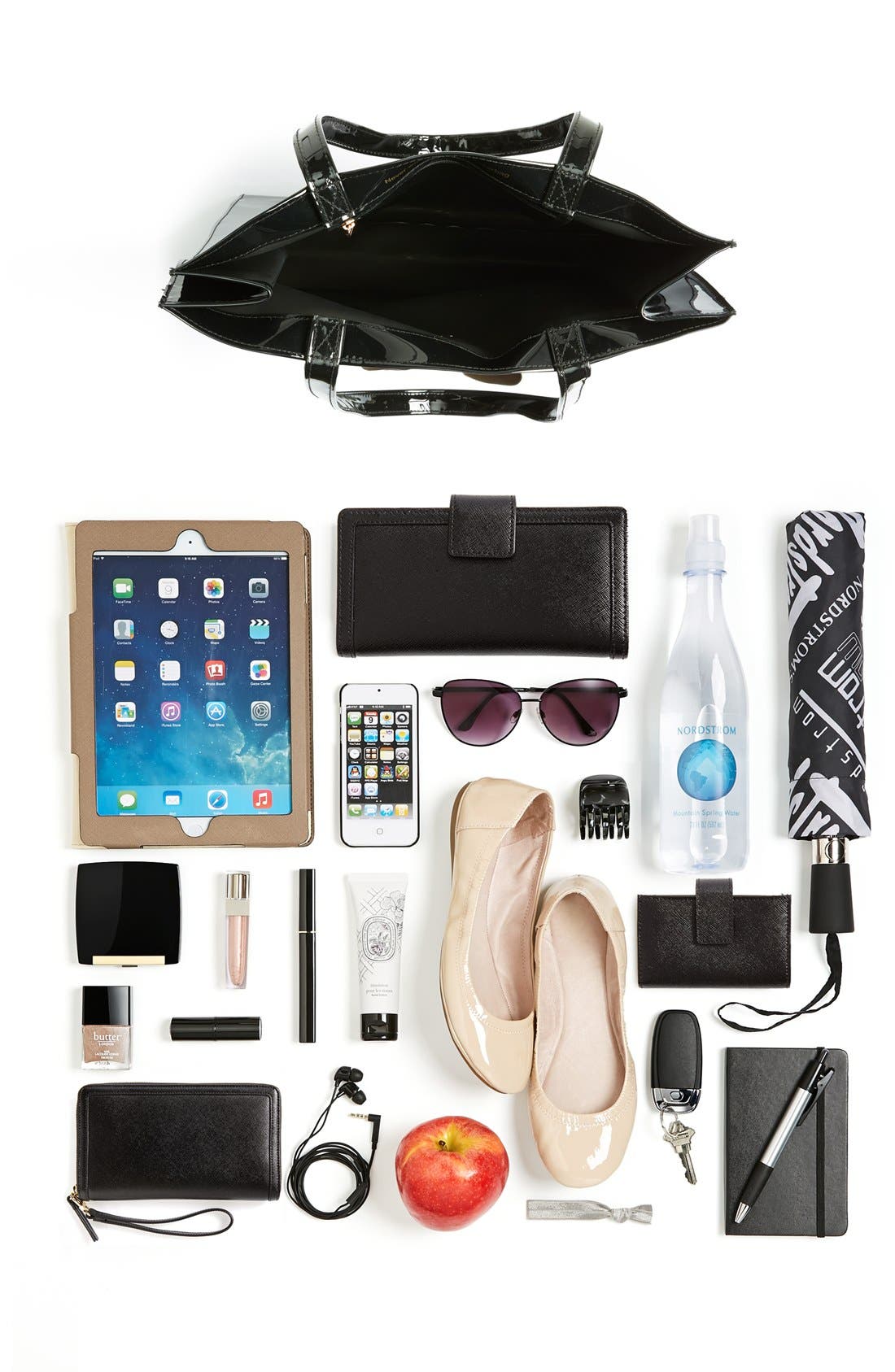 Ted Baker London 'Large Plain Bow Icon' Tote, Alternate, color, 