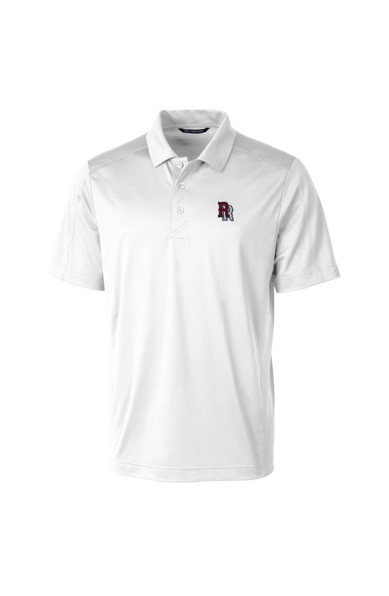 Cutter & Buck Men's Cutter & Buck White Round Rock Express Prospect Textured Stretch Polo, Alternate, color, 