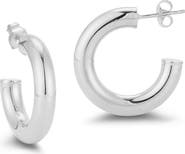 GLAZE JEWELRY Sterling Silver Hoop Earrings