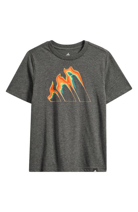 Kids' Flame Logo Graphic T-Shirt (Big Kid)