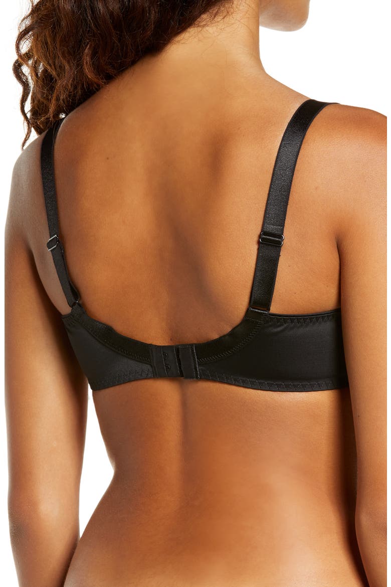 Every Curve Demi Underwire Bra, Alternate, color, BLACK