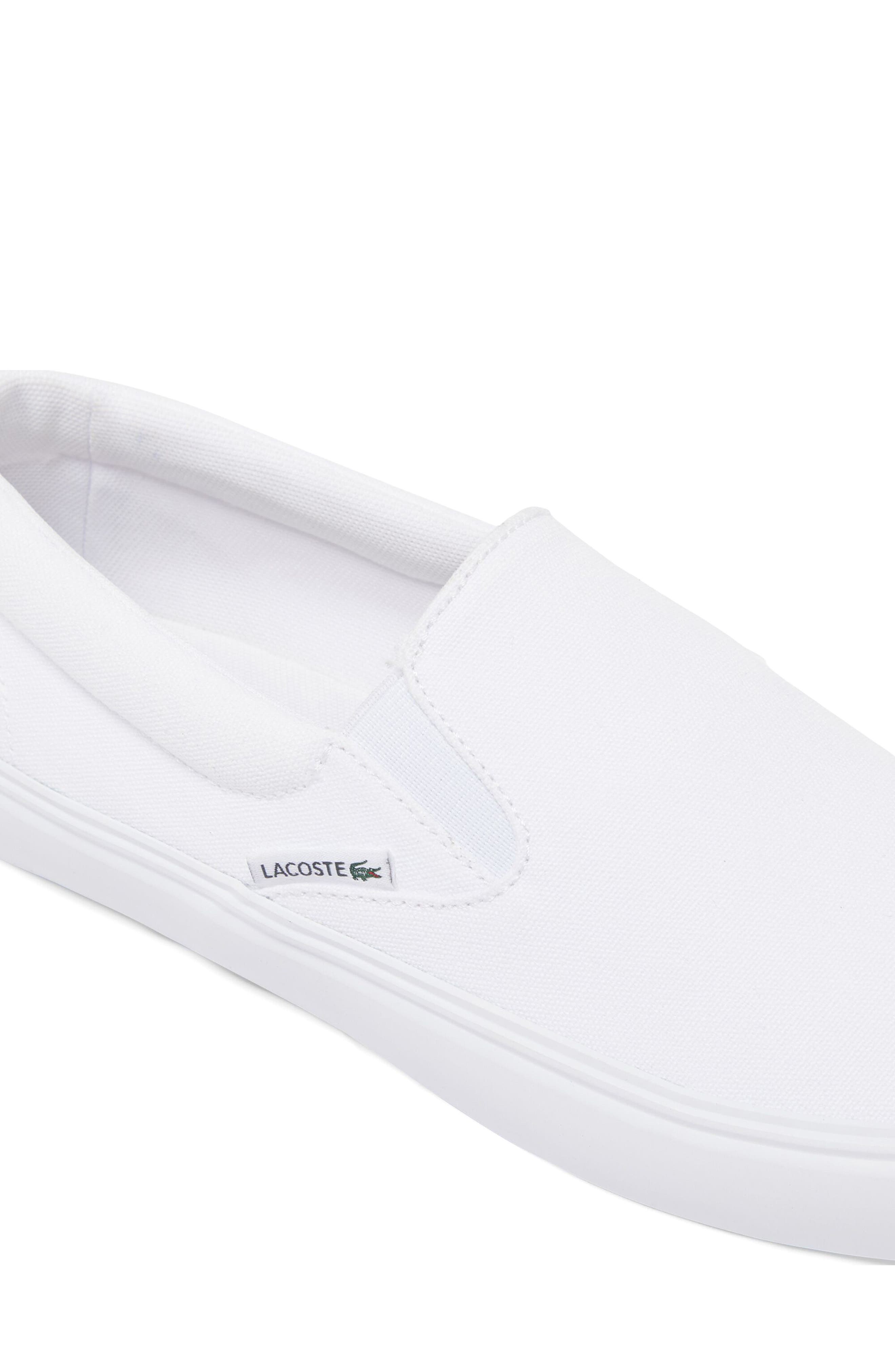 Slip-On Sneaker, Alternate, color, WHITE/ WHITE