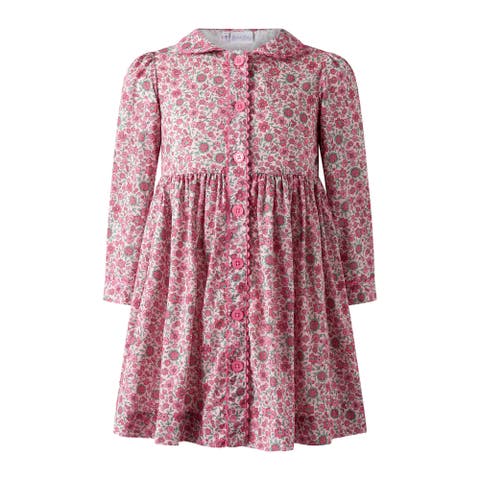 Cosmos Button-Front Dress