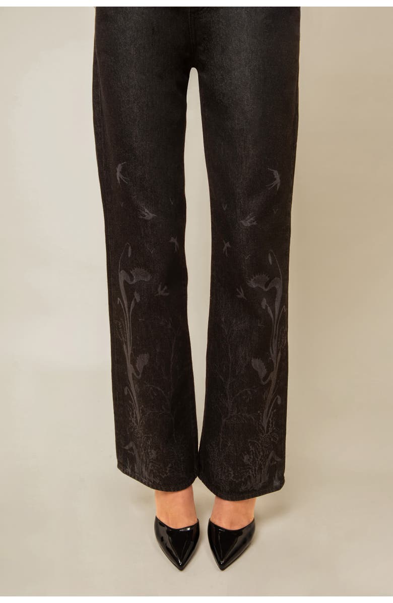 Contessa Mills Tarot Relaxed Wide-Leg Dark Denim Jean, Alternate, color, Dark Denim