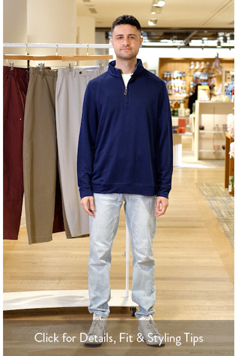 Modal Blend Quarter Zip Polo video