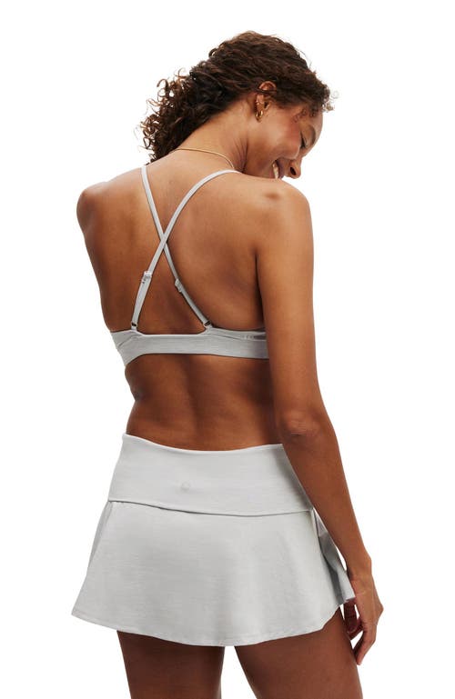 Cotton On Body Active Ultra Soft High Apex Crop In Gray