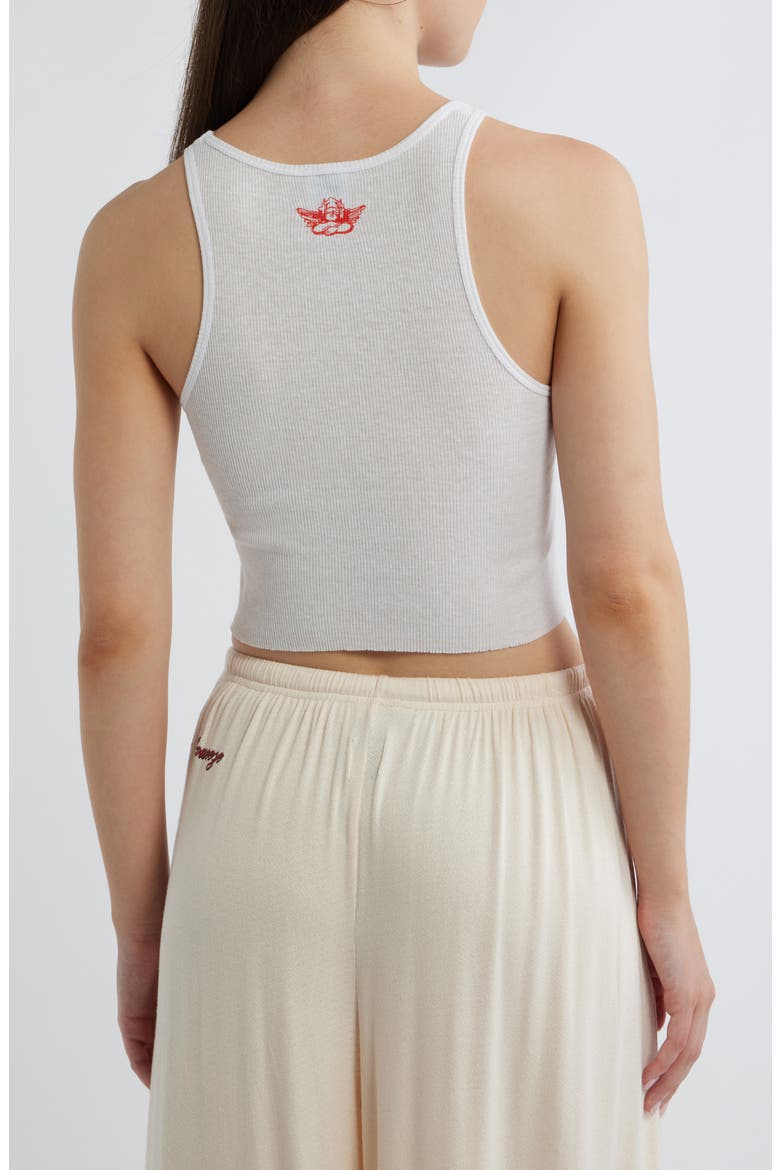Main Squeeze Beegee Crop Tank, Alternate, color, WHITE