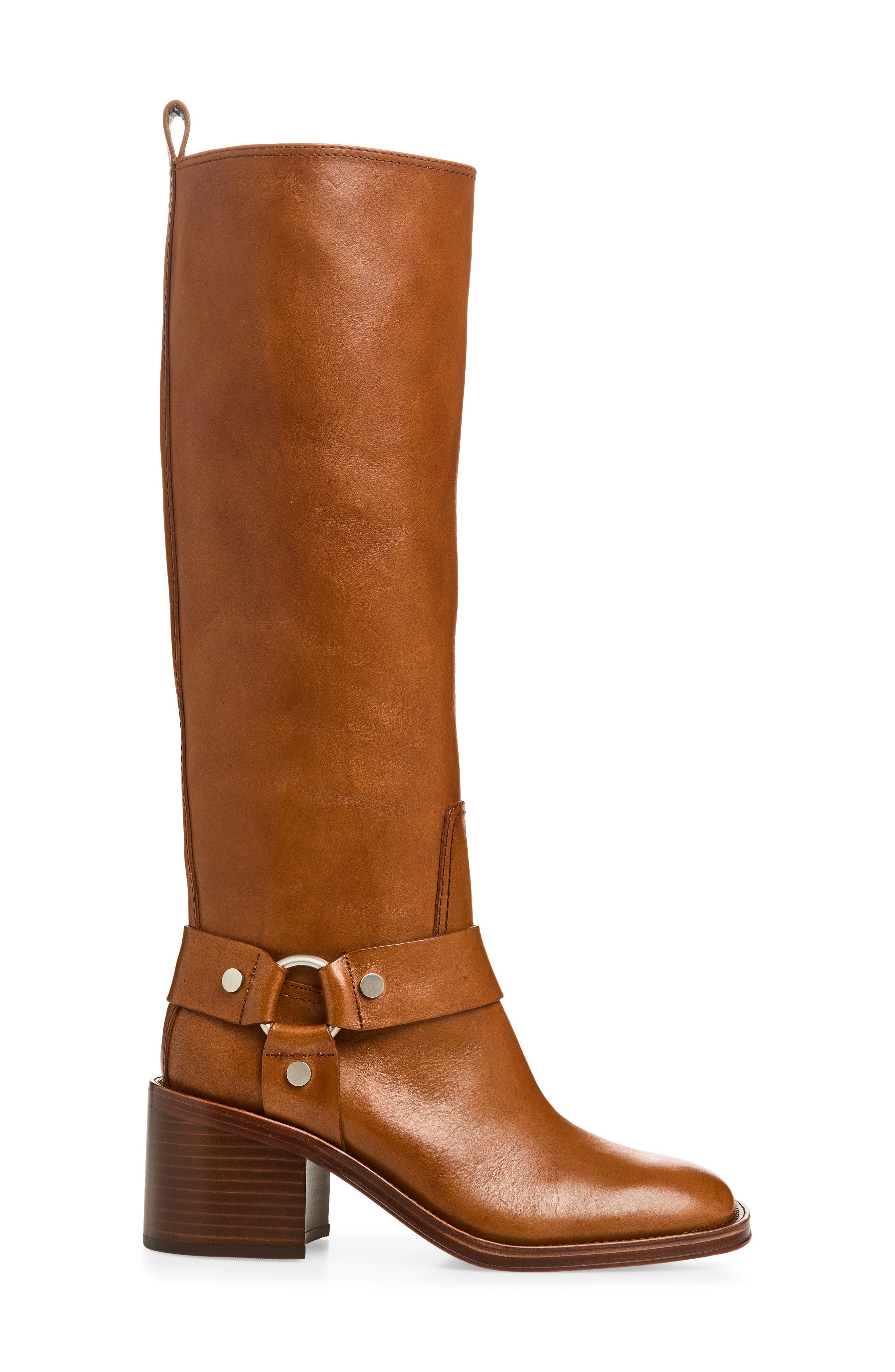 Loeffler Randall Audrey Engineer Knee High Boot, Alternate, color, 