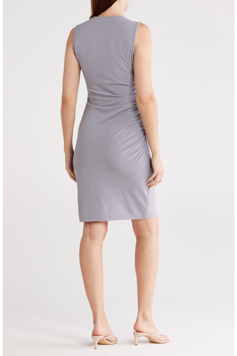 Ruched Sheath Dress, Alternate, color, STORK