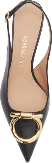【FERRAGAMO】SARA PUMPS FERRAGAMO Sara Kitten Heel Slingback Pump (Women) | Nordstrom