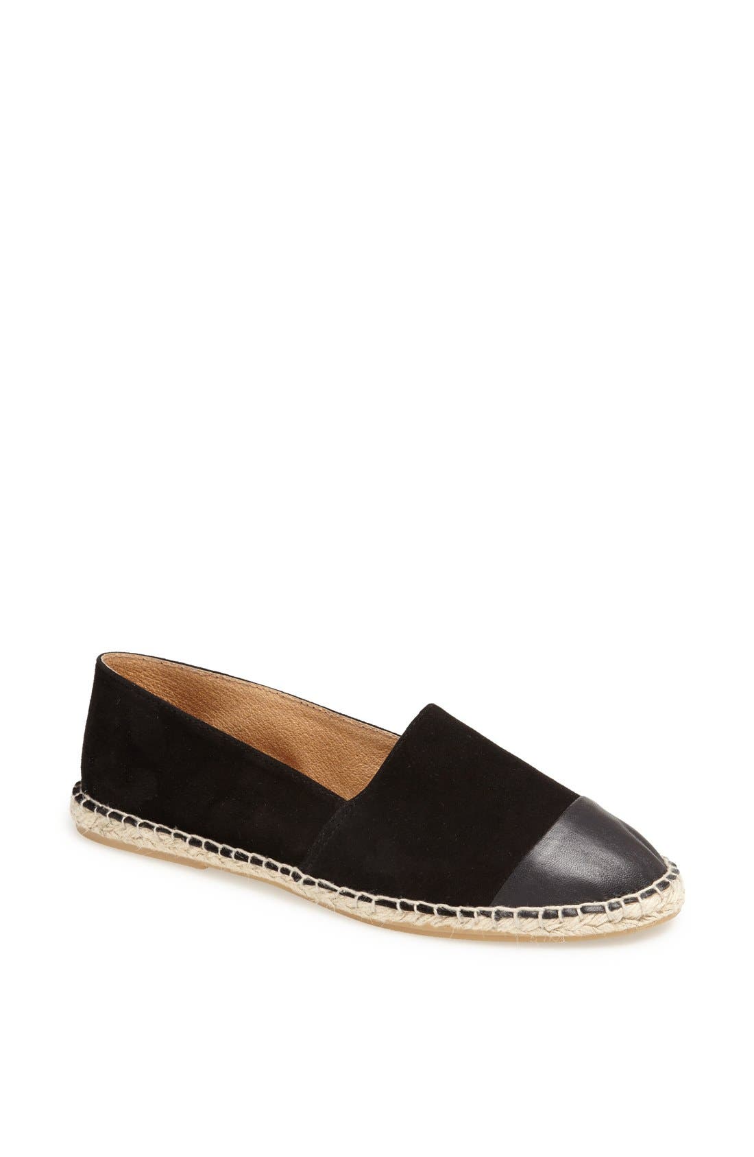 'Koala' Espadrille, Main, color, BLACK