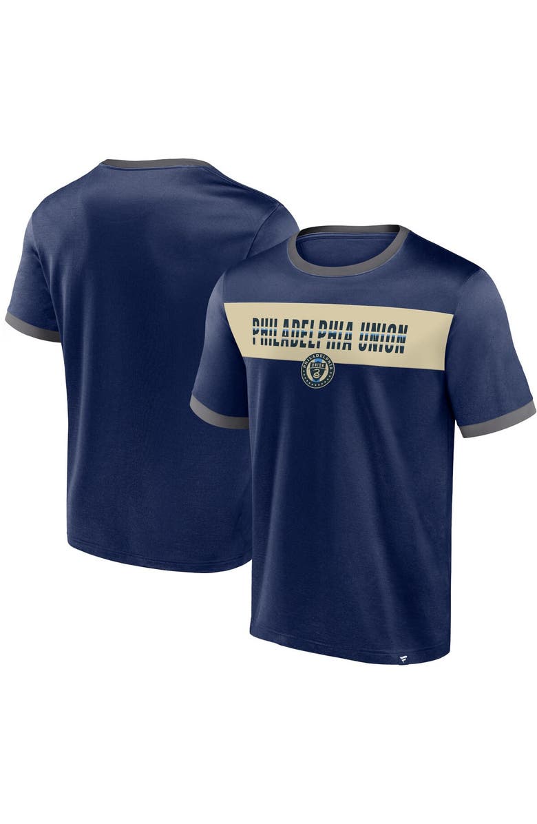 FANATICS Men's Fanatics Branded Navy Philadelphia Union Advantages T-Shirt, Main, color,