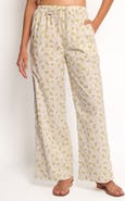 Petal & Pup Ruthie Floral Drawstring Cotton Pants