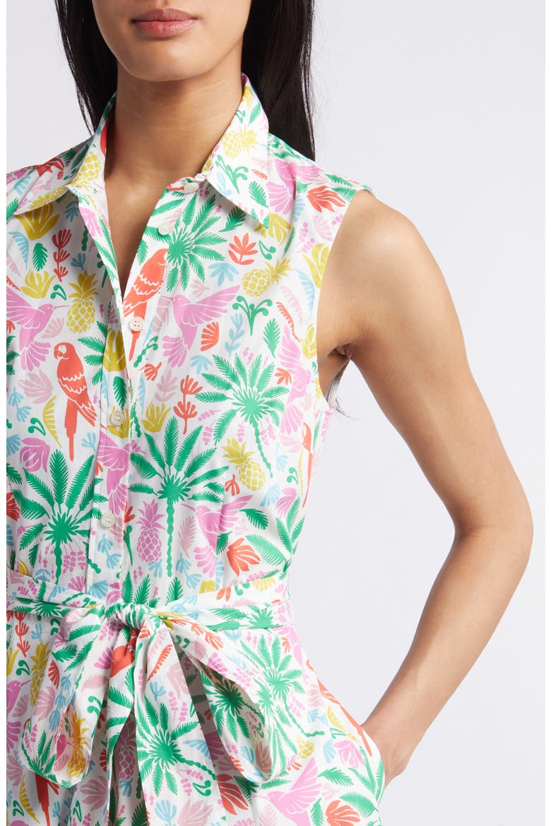 boden amy sleeveless shirt dress Amy Sleeveless Belted Cotton Shirtdress (Women)
