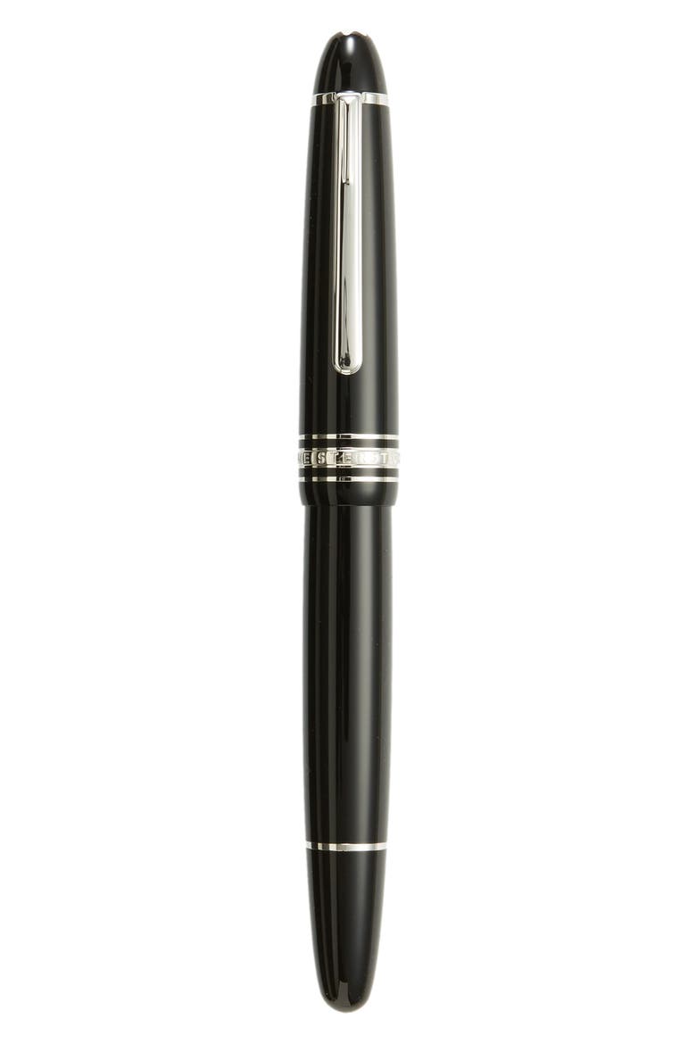 Meisterstück Platinum Coated LeGrand Rollerball Pen, Main, color, BLACK