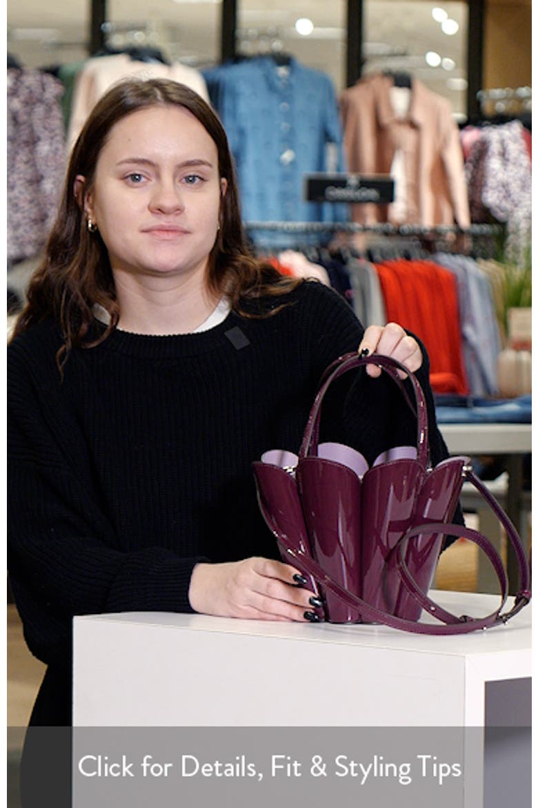 the spade patent leather bucket bag video
