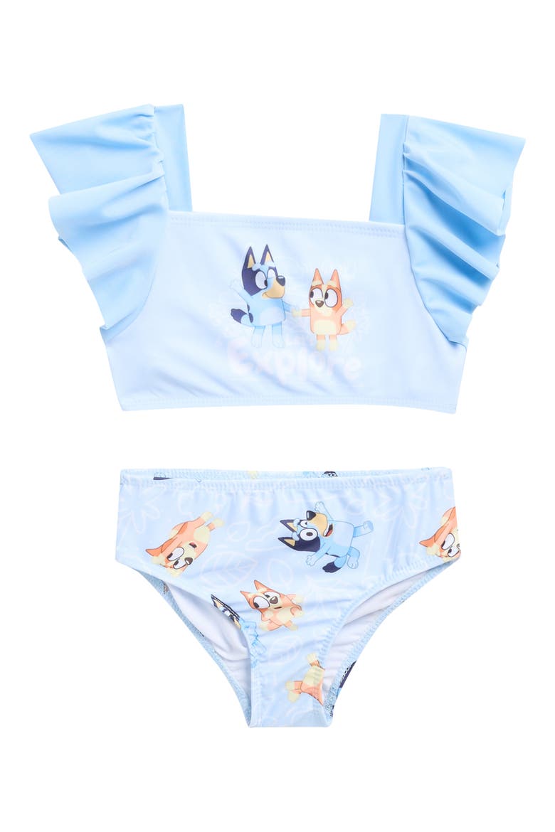 Bluey Two-Piece Swimsuit, Main, color, BLUE