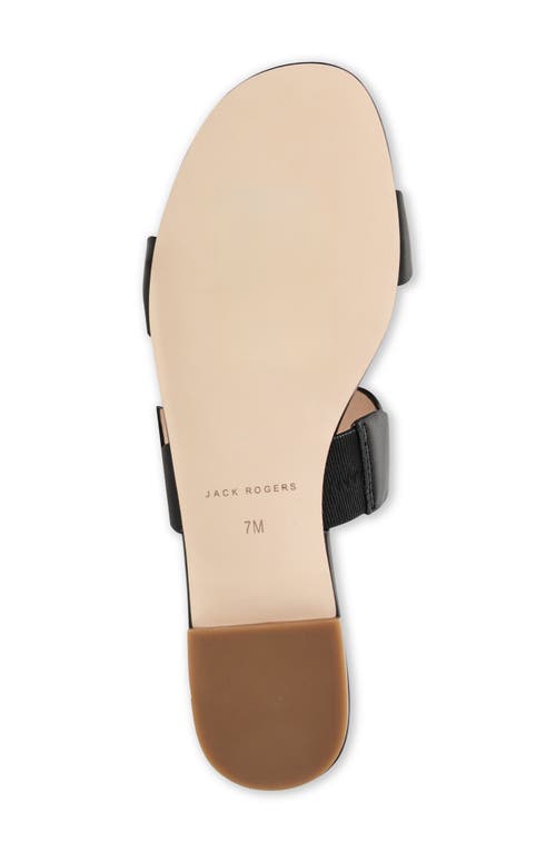 Jack Rogers Greglen Two-strap Sandal In Black