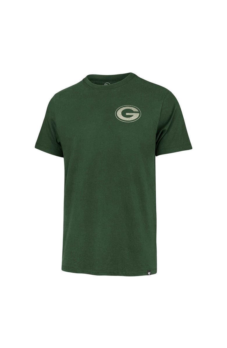 '47 Men's '47 Green Green Bay Packers Turn Back Franklin T-Shirt, Alternate, color, 