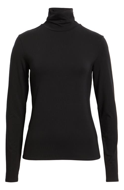 Nordstrom Turtleneck Knit Top In Black