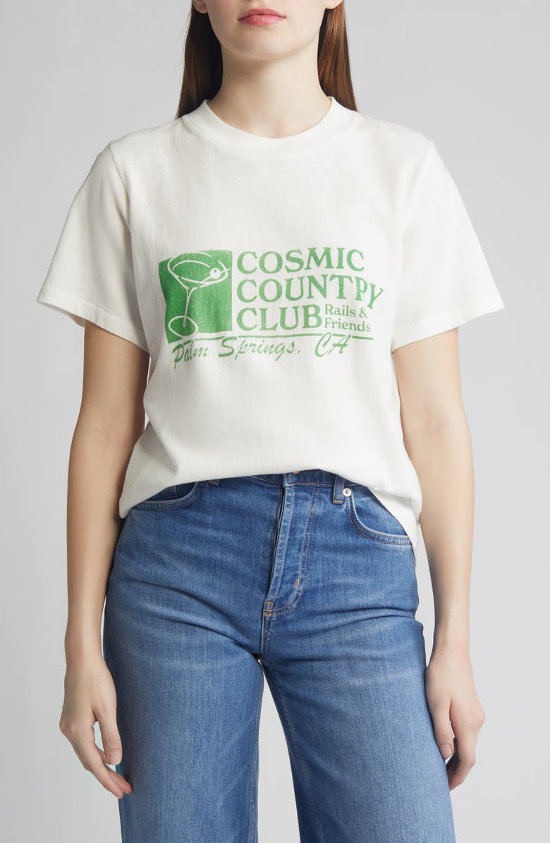 Rails Cosmic Country Club Oversize Graphic T-Shirt, Main, color, 